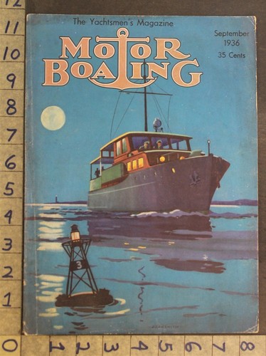 1936 motor boating yacht - 1936,