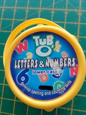 Tub Of Magnetic Numbers And Letters
