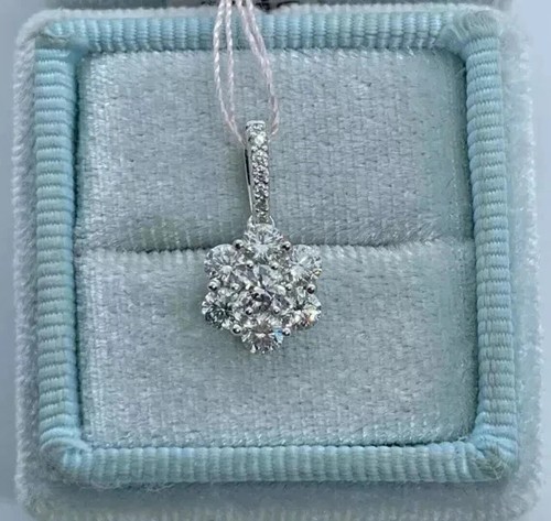 Flower cluster pendant - cluster,