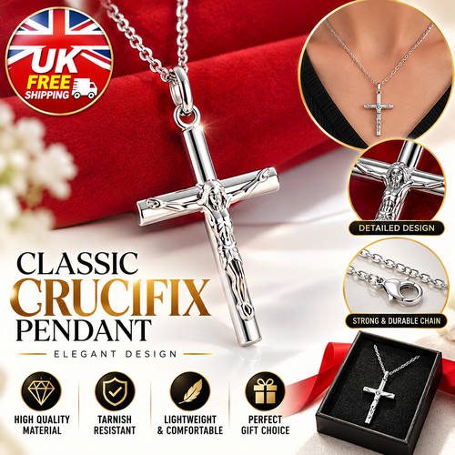 925 sterling silver crucifix - sterling,