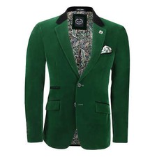 Mens Green Velvet Vintage 3
