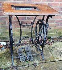 Antique treadle sewing machine - treadle,