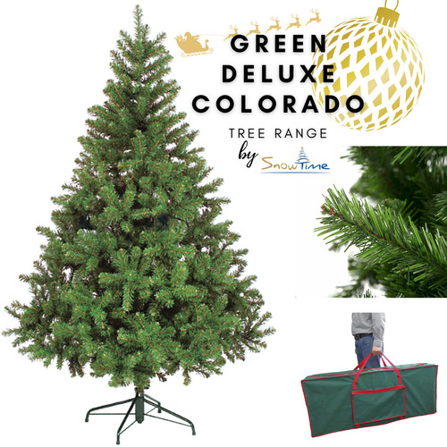 Christmas tree 7ft green - christmas,