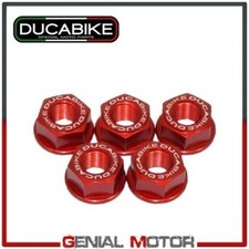 Crown Flange Nuts Kit Red