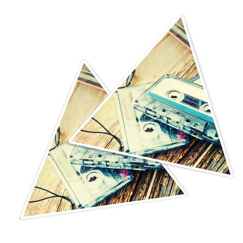 Triangle shape vinyl - shape,
