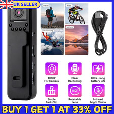 Body Camera 1080P Pocket Video