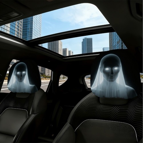 2pcs scary car - 2pcs,