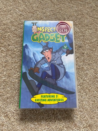 Inspector gadget vhs video - vhs,