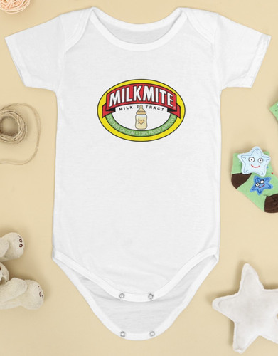 Milkmite funny baby grow - funny,