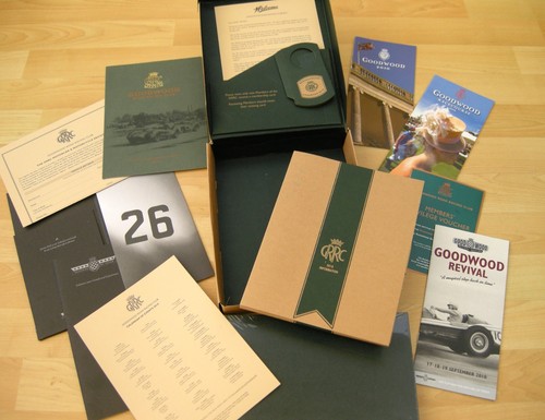 Goodwood member pack 2010 - member,