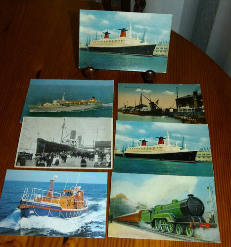 Vintage postcards small lot - vintage,
