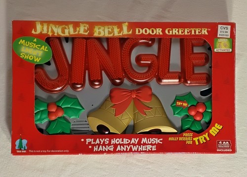 Christmas musical door bell - door,