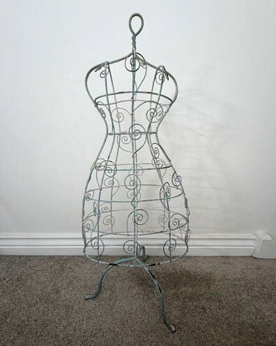 Metal female dress form - metal,