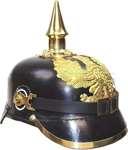 Ww1 pickelhaube leather helmet - pickelhaube,