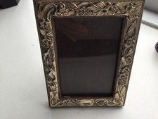 Vintage silver standing hallmarked photo frame 4.5 x 3.5