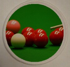 Snooker Billiards Patch Badge