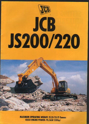 Jcb js200 220 tracked - jcb,