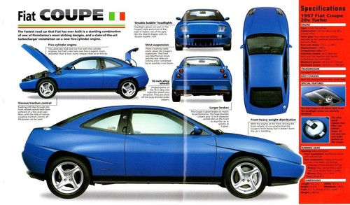 1996 1997 fiat coupe - fiat, 20v/20