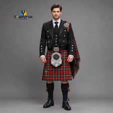 Men's Scottish Kilt Outfit –