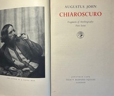 Chiaroscuro,  by Augustus John - First Edition 1952