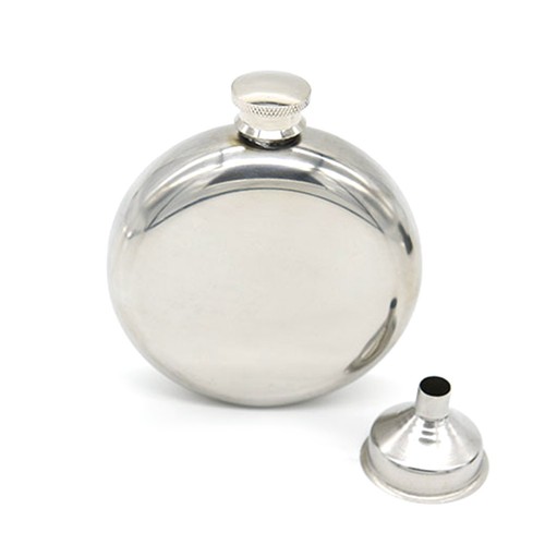 Large hip flask stainless - hip,