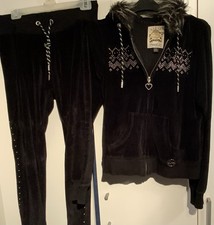 Lipsy Black tracksuit UK 12