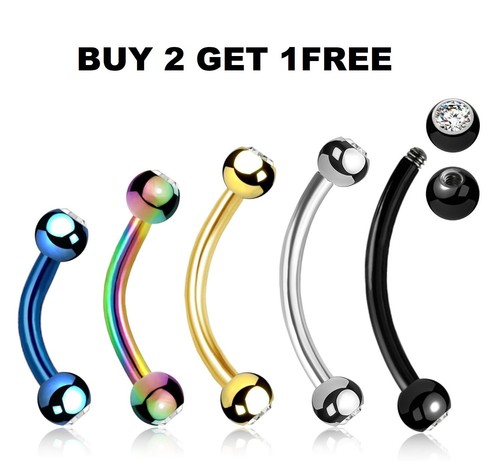 Eyebrow bar body jewellery - body,