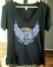 Sturgis 80th Anniversary 2020 XL Graphic Tee Shirt Motorcycle Rally South Dakota