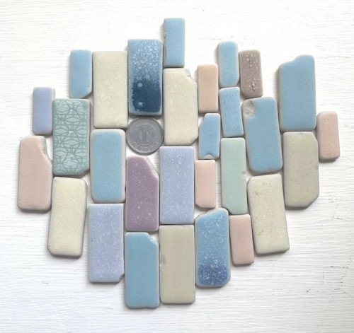 Genuine surf tumbled sea glass - tumbled,