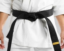 Dan bar black belt satin - dan,