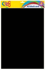Cre8 A3 Black Card 200gsm