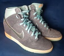 Nike Women’s Dunk Sky High Premium Dark Grey Glacier Ice Size 6.5 Uk Us 9