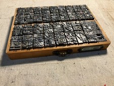 STUNNING LETTERPRESS PRINT ARTWORK PRINTING TYPE WHOPPING 3.6kg