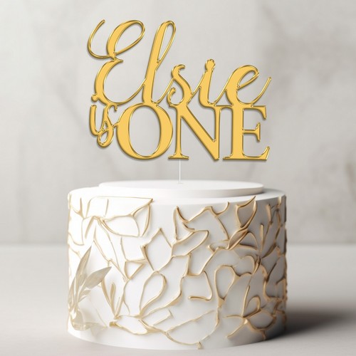 Personalised acrylic cake - personalised,