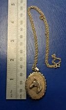 9ct Yellow Gold Horse Head