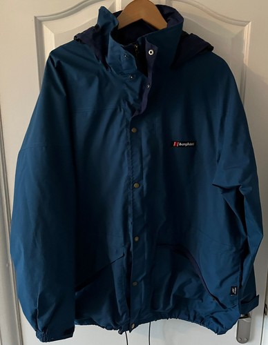 Blue hooded berghaus - blue,