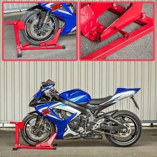 Motorcycle front wheel chock - wheel,