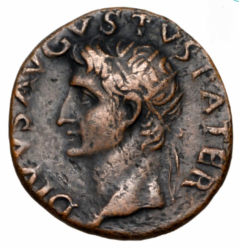 Divus augustus consecrated ad - divus, (consecrated