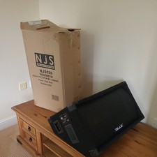 Njs103 10" 100w 2-way Passive wedge Speaker stage monitor used once original box