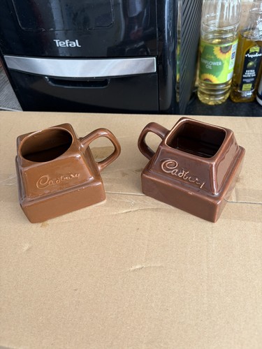 Two cadburys hot chocolate - hot,