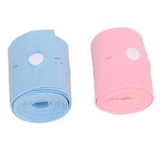 2Pcs Fetal Monitoring Belt Fetal Heart Monitoring Bandage Belt with Snaps Design