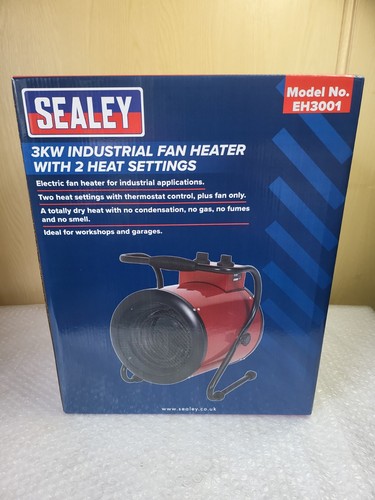 Sealey eh3001 industrial fan - sealey,