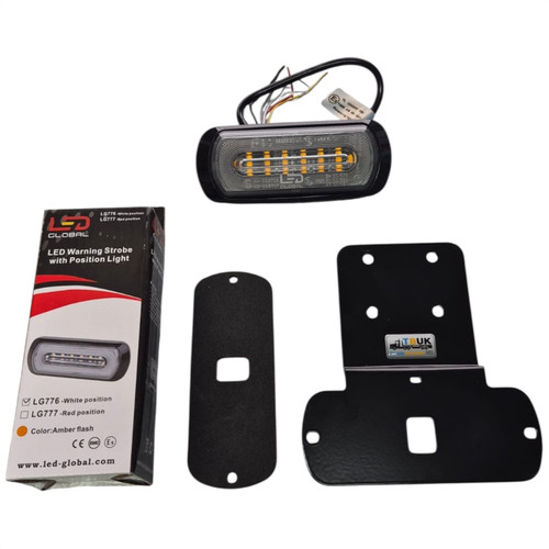 Halo strobe light grill - v5,