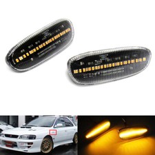 2x Clear Lens Side Indicator