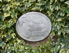 Large stone scottish terrier - stone,