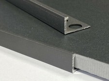 Tile Trim Edge 10x VROMA -Straight L-Shape- 2.5M Aluminium All Finishes