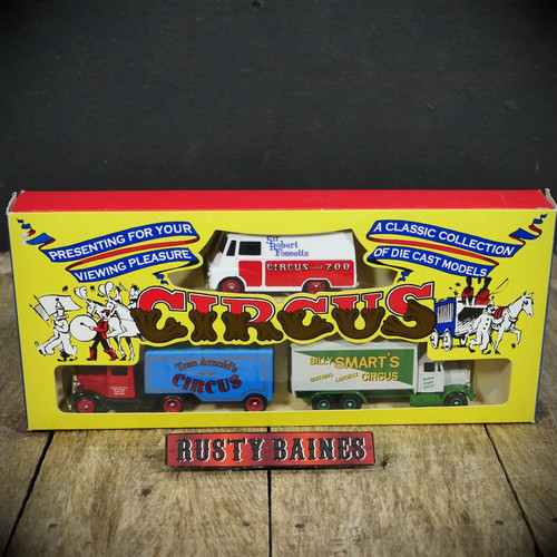 Lledo circus van - lledo, set