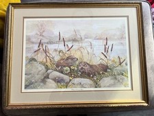 Where No-One Goes" by Glenda Rae – Limited Edition 132/600 Framed Otter Print​