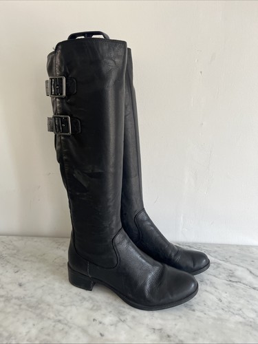 Clark black leather - leather, valana