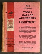 Nubo Gerald Stains Ltd 1938 Tools Garage Accessories & Equipment Catalogue